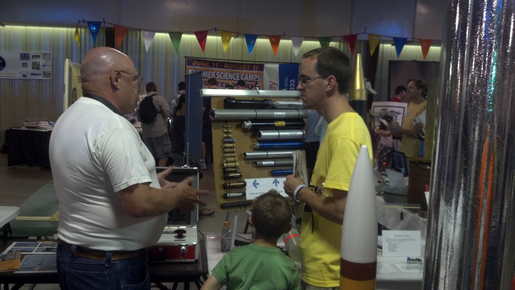 Maker Faire - Tom Tweit's Rocket Exhibit